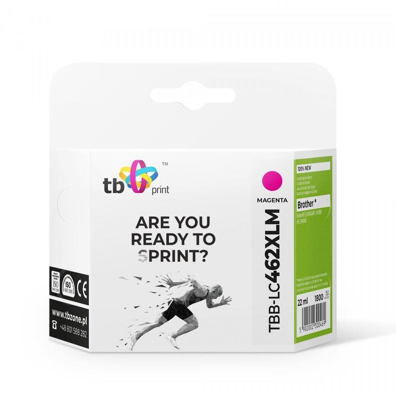 Tusz Do Brother Mfc-J3540dw Tbb-Lc462xlm 100 Nowy Magenta