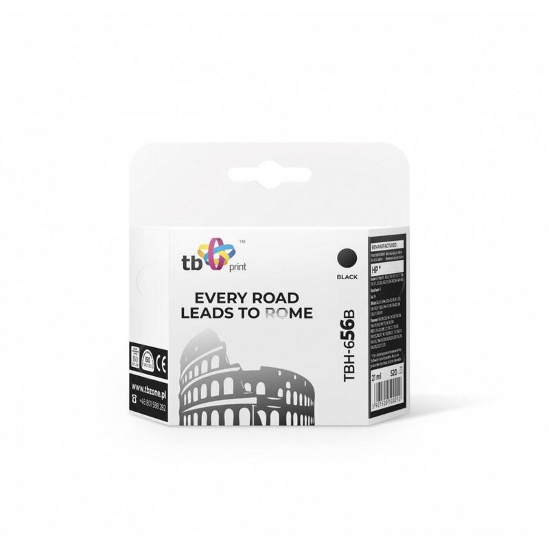 Tusz Do Hp Nr 56 - C6656a Tbh-656b Bk Ref.