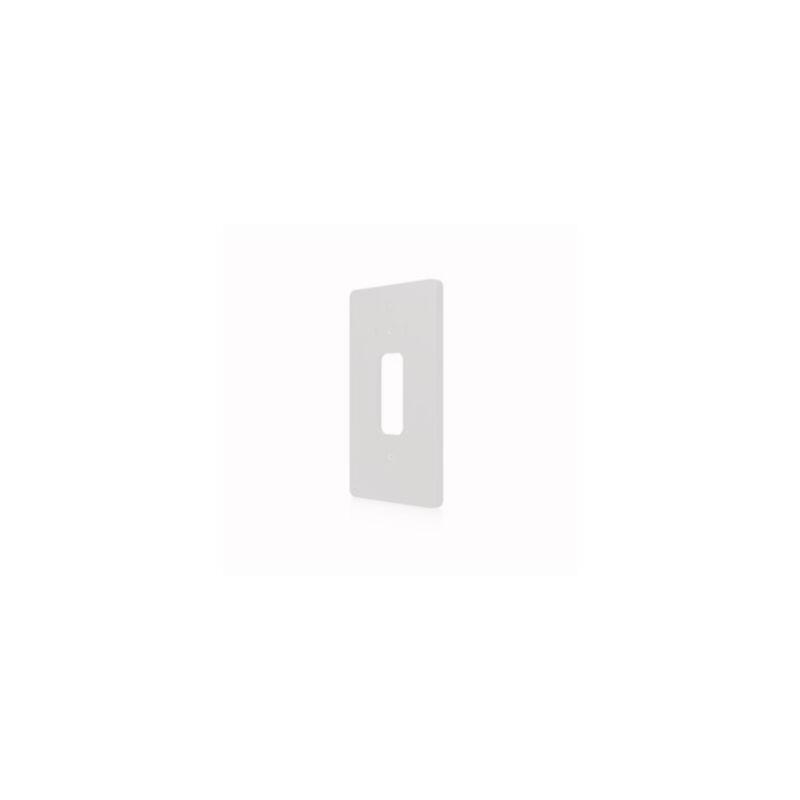 Ubiquiti Uacc-Dbl-Gb-Plate-W Placa De Montaje Segura Para Instalar El Uvc-Doorbell-Lite-W Con Sus Opciones De Soporte Plano O Inclinado Sobre Una Caja Est&Aacute Ndar De Una Sola Gaveta (Single-Gang)