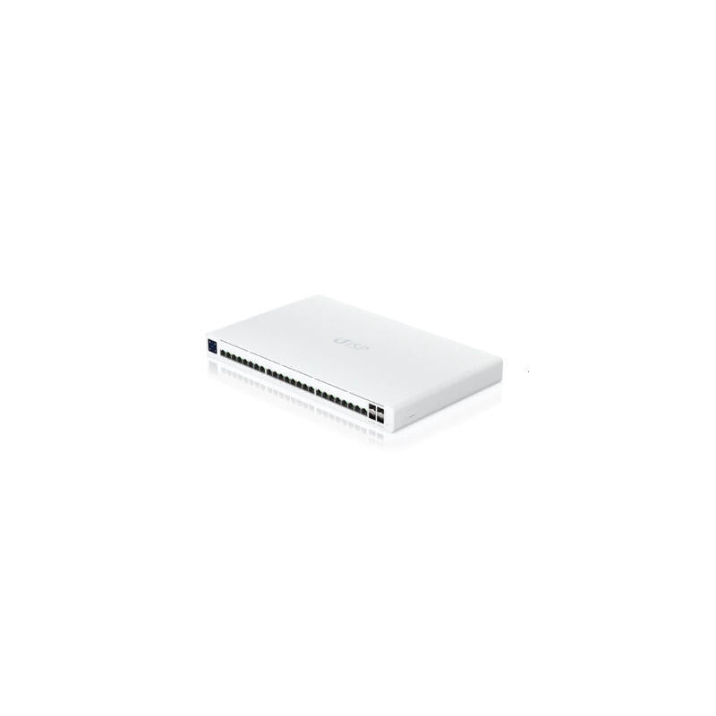 Ubiquiti Uisp-S-Pro Producto Reacondicionado: Switch Poe Layer 2 Con 24x Gbe Rj45 (16 Poe Pasivo De 27v) Y 4x Sfp+ 10g. Disponibilidad Poe Total De 220w (27v), 15w/Puerto (2 Pares) Y 30w/Puerto