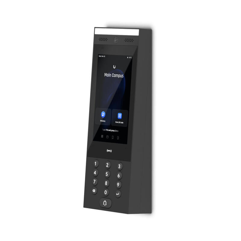 Ubiquiti Unifi Intercom Soporte Angular, Montaje En Pared Negro, Para Intercomunicador Uacc-Intercom-Sam