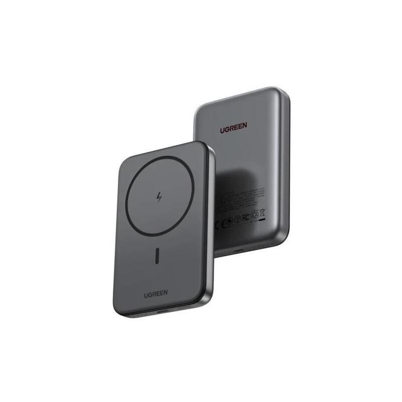 Ugreen Pb561 Magnética Inalámbrico Powerbank 10.000mah Incluye. Usb-C Cable Gris