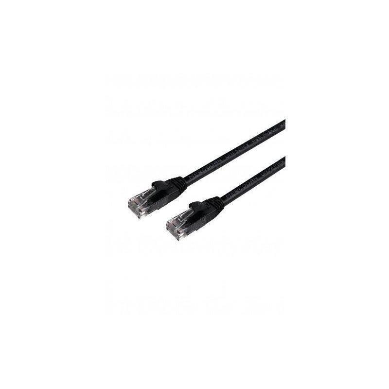 Ultraflex Patchkabel Kat6  Utp, 7,5m, Sort, Lszh