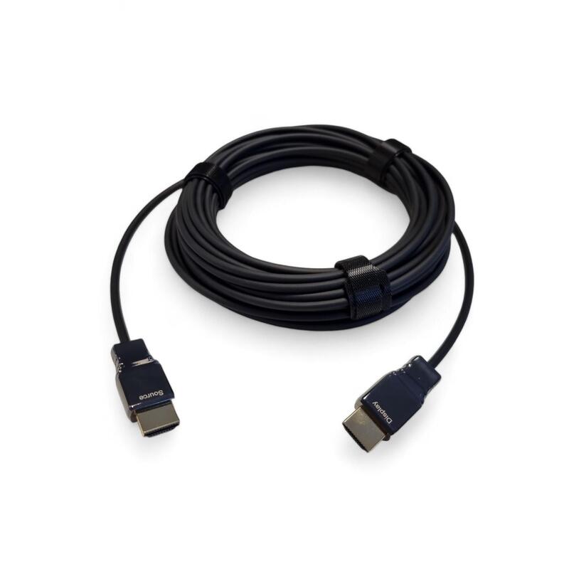Ultraslim Armeret Fiber Hdmi  Kabel 20,0m, Hdmi 2.0,