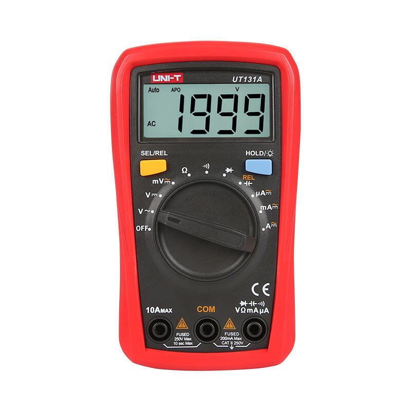 Uni-T Ut131a Digital Multimeter, Cat Ii, Continuity And Diode Test