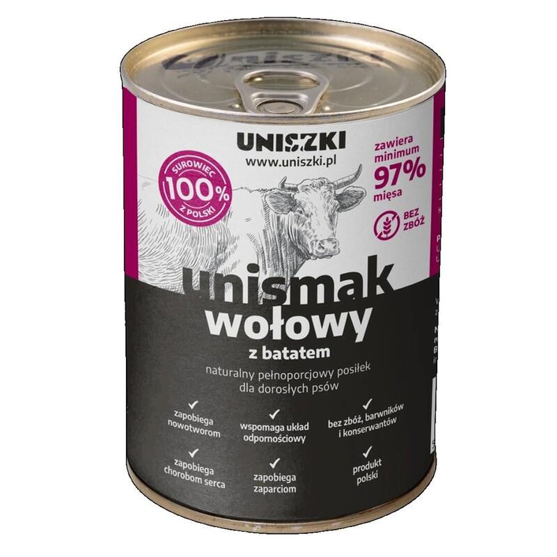 Uniszki Unismak Wolowina 400g