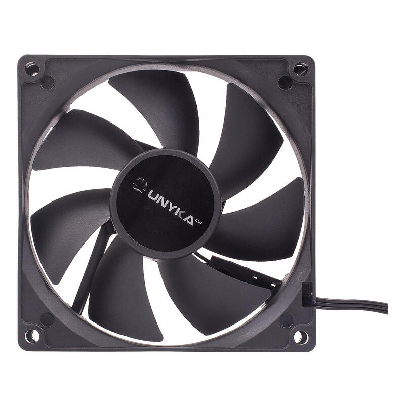 Unyka Ventilador Adicional 9x9 Negro 51789