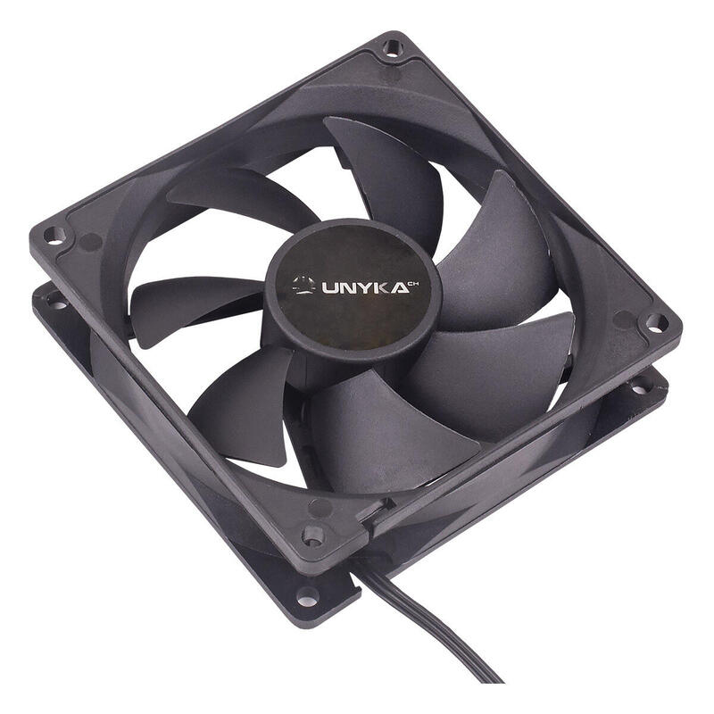 Unyka Ventilador Adicional 9x9 Negro 51789