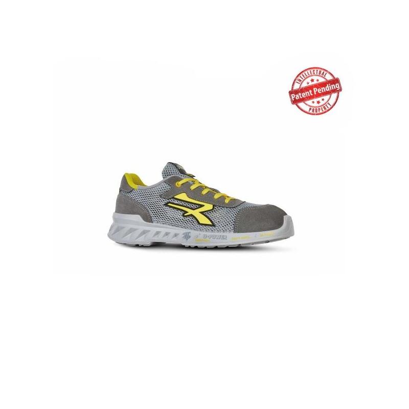 Upower Tony S Esd Calzado De Seguridad Transpirables Y Ultraligeros - Talla 44 - Parte Superior Airnet, Suave Piel