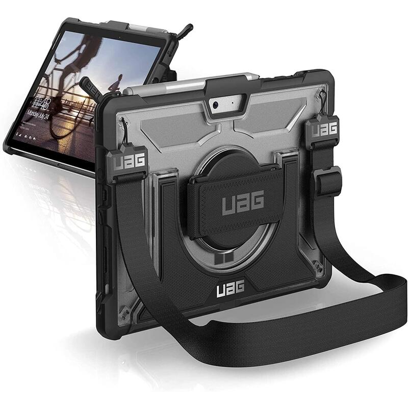 Urban Armor Gear Plasma Funda Con Estándar Militar Estadounidense Case Para Microsoft Surface Go  Transparente