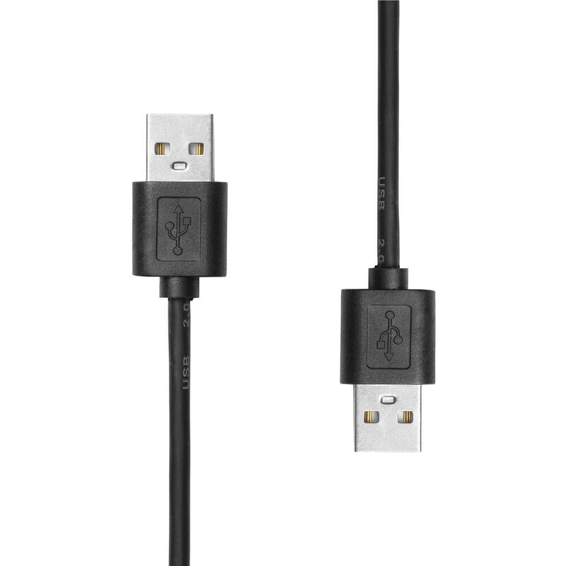 Usb 2.0 Cable A To A M/M  Black 2m