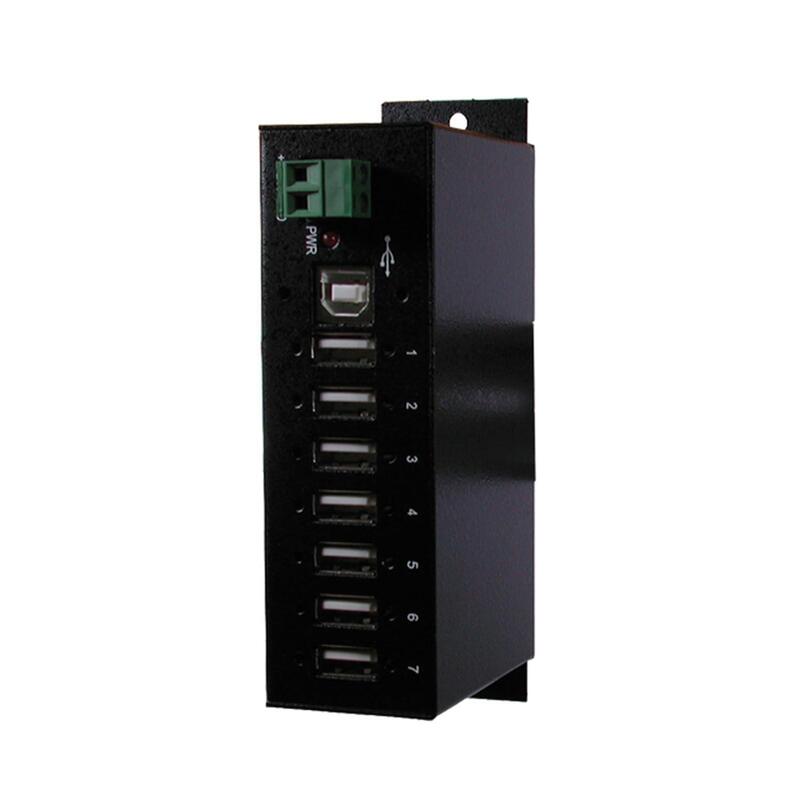 Usb 2.0 Hub 7-Port Industrieller Metall-Hub Nec Chips.