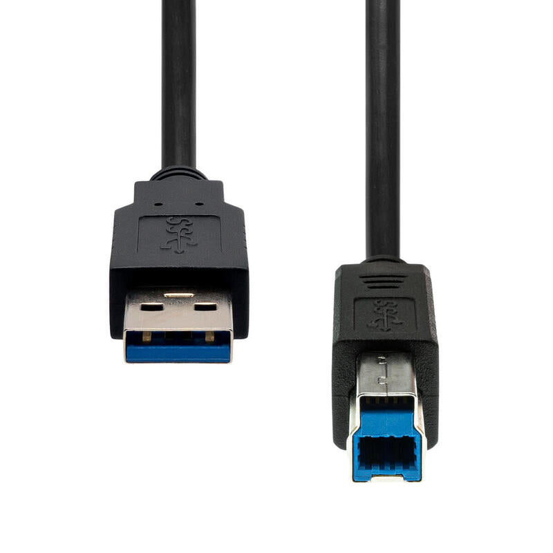 Usb 3.2 Gen1 Cable A To B M/M  Black 0.5m