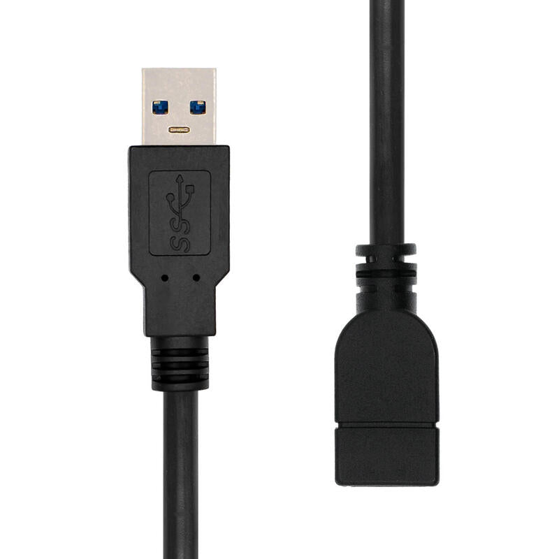 Usb 3.2 Gen1 Extension Cable - Black 5m - Warranty: 360m