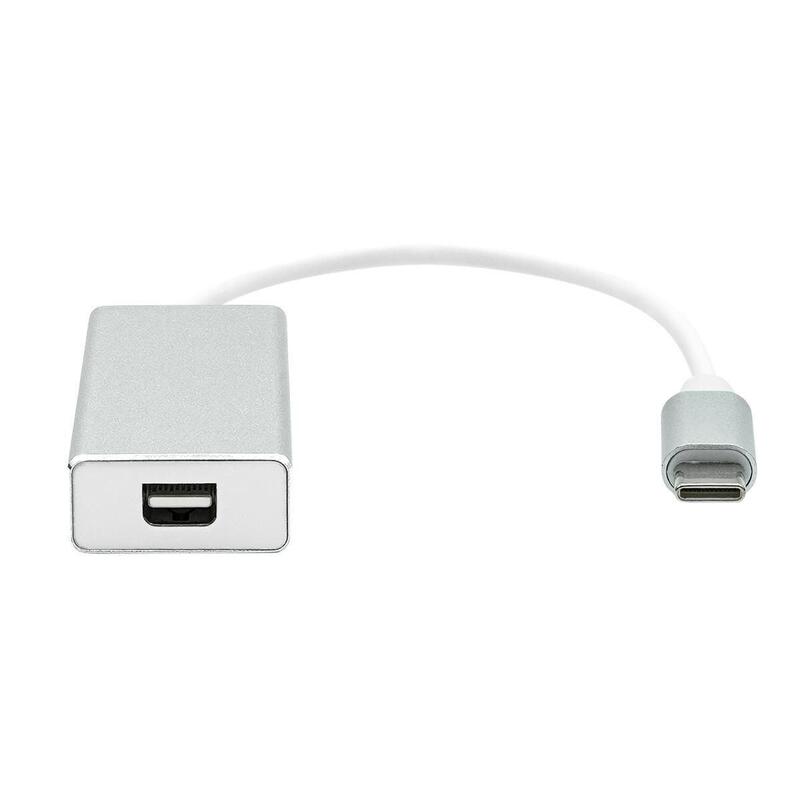 Usb-C To Mini Dp 20cm Silver