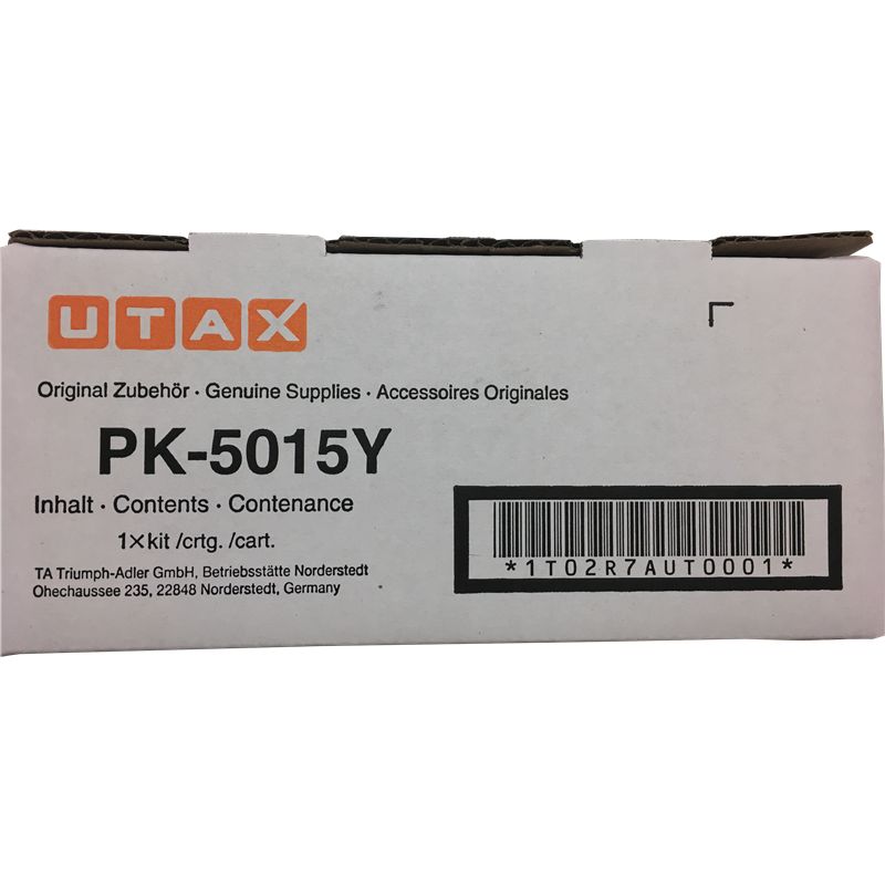Utax Tóner Amarillo Pk-5015y 1t02r7aut0  3000 Copias