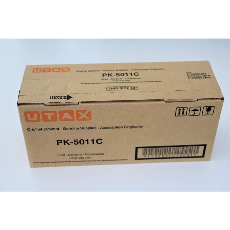Utax Toner Kit Pk-5011c Cyan (Pk-5011c)(1t02nrcut0)