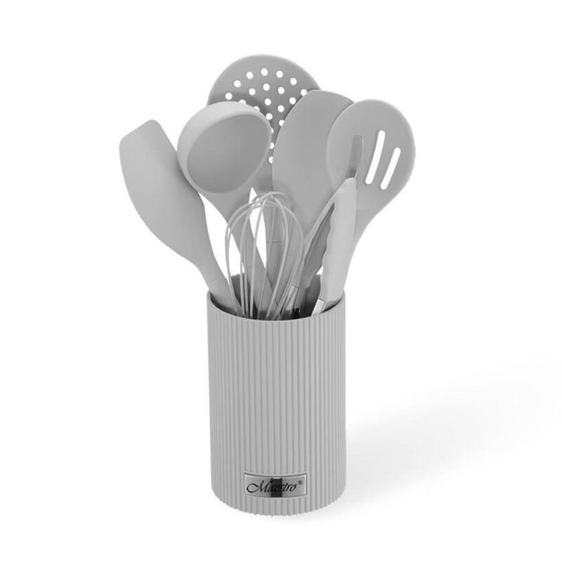 Utensilios De Cocina 8 Piezas Mr-1542-Gris Maestro