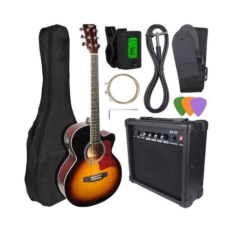 V-Tone Eag Set Sb - Gitara Elektroakustyczna + Wzmacniacz