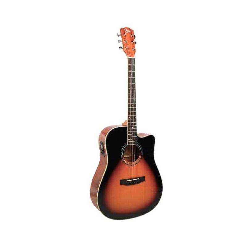 V-Tone Veag1 Ce Vs - Guitarra Electroacústica 4/4, Vintage Sunburst