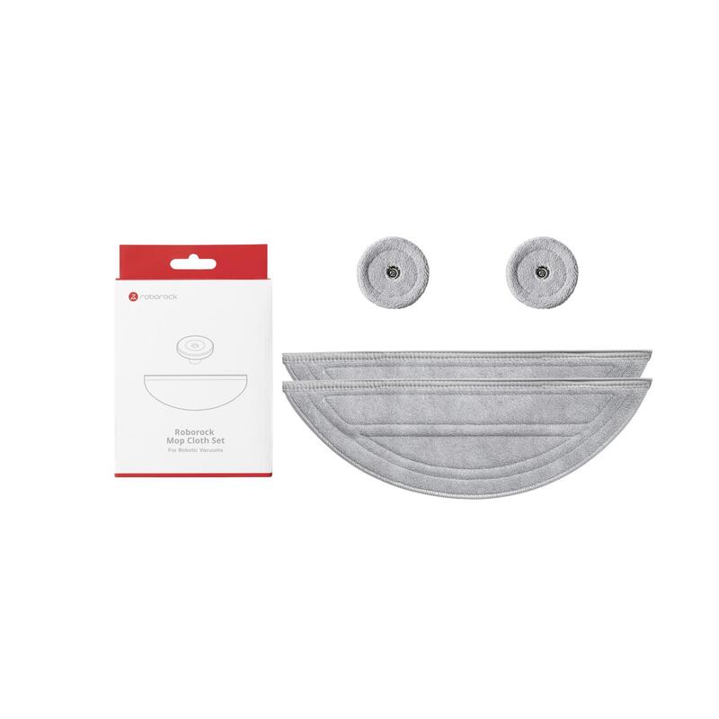 Vacuum Cleaner Accessory Roborock Mop Cloth Set For Saros 10 8.02.0400