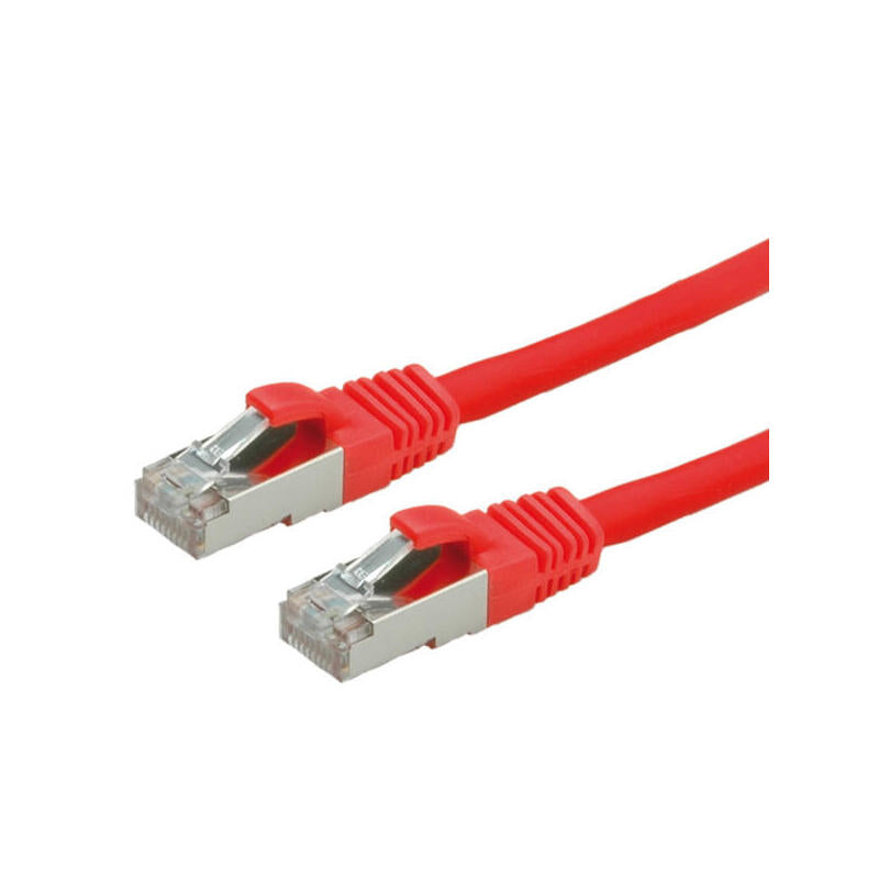 Value S/Ftp Patch Cord Cat.6, Halogen-Free, Black, 1m Cable De Red Negro (Value Cat6 S/Ftp Cu Lszh Ethernet Cable Black 1m)