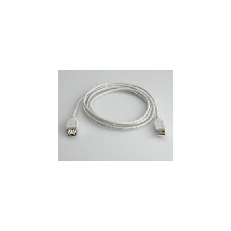 Value Usb 2.0 Cable, Type A, 1.8 M Cable Usb 1,8 M Usb A Blanco