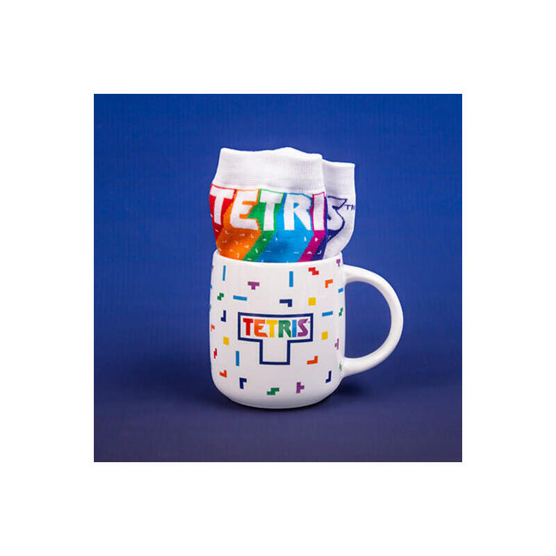 Vdj - Tetris  - Taza - Y Calcetin