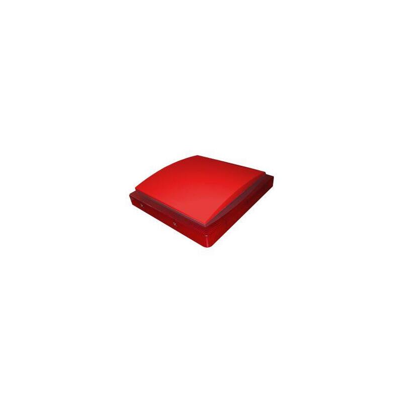 Vega Fire 24v Siren Red/Red  En54