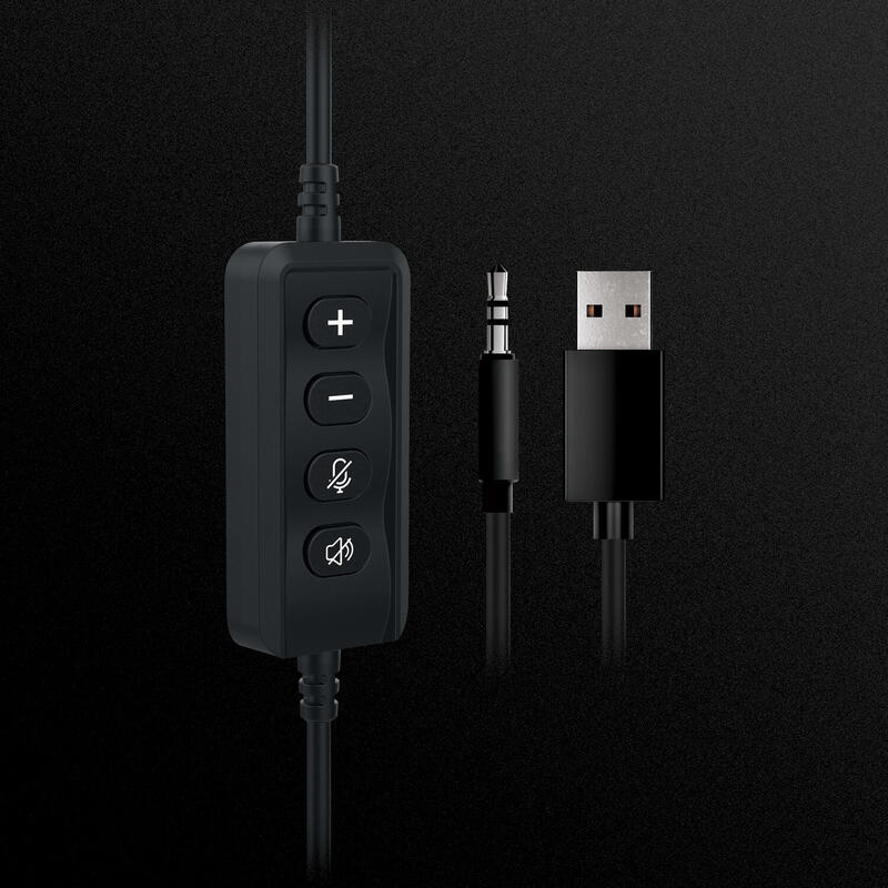 Veho Vab-004-Gx4 Auricular Y Casco Auriculares Alámbrico Diadema Juego Usb Tipo A Negro