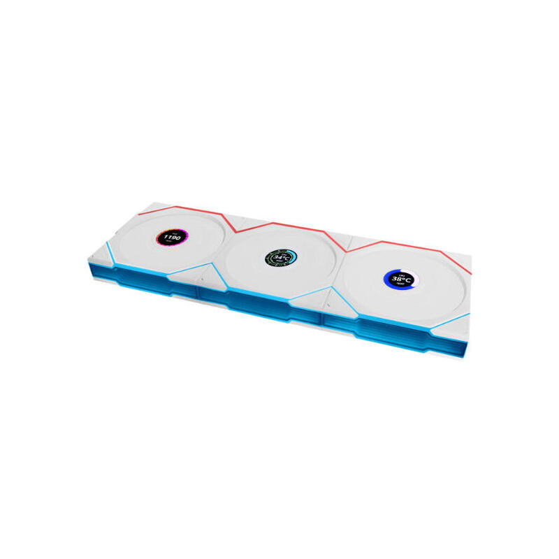 Ventilador 120x120 Lian Li Unifantl-Lcd Wireless White R