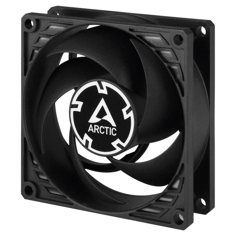 Ventilador Arctic P8 Pwm Pst Negro 80mm