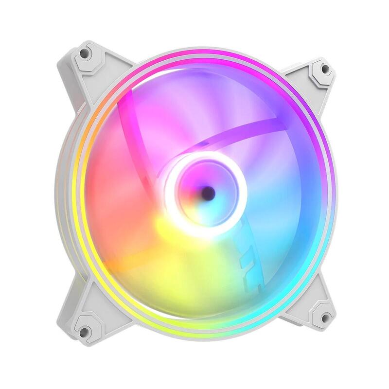 Ventilador Argb 140x140x25 Blanco