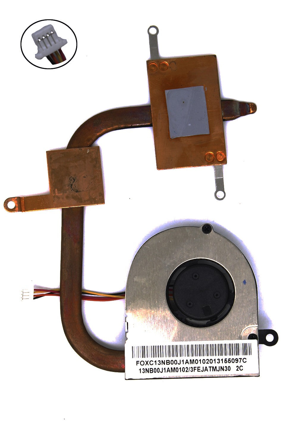 Ventilador Cpu Con Disipador Para Portátil Asus Eee Pc 1015 1015T 1015B 1015Pe 1015P