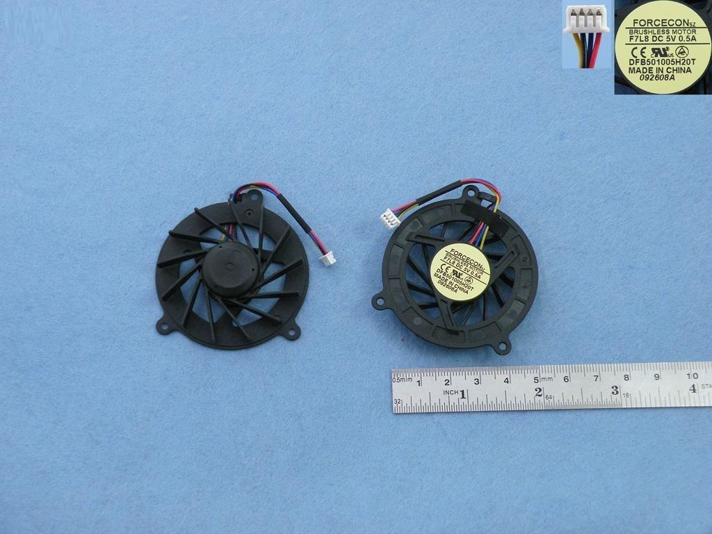 Ventilador Cpu Para Portátil Asus Z53S X53S F3J A8 F3 F3J M51 Dfb501005H20T