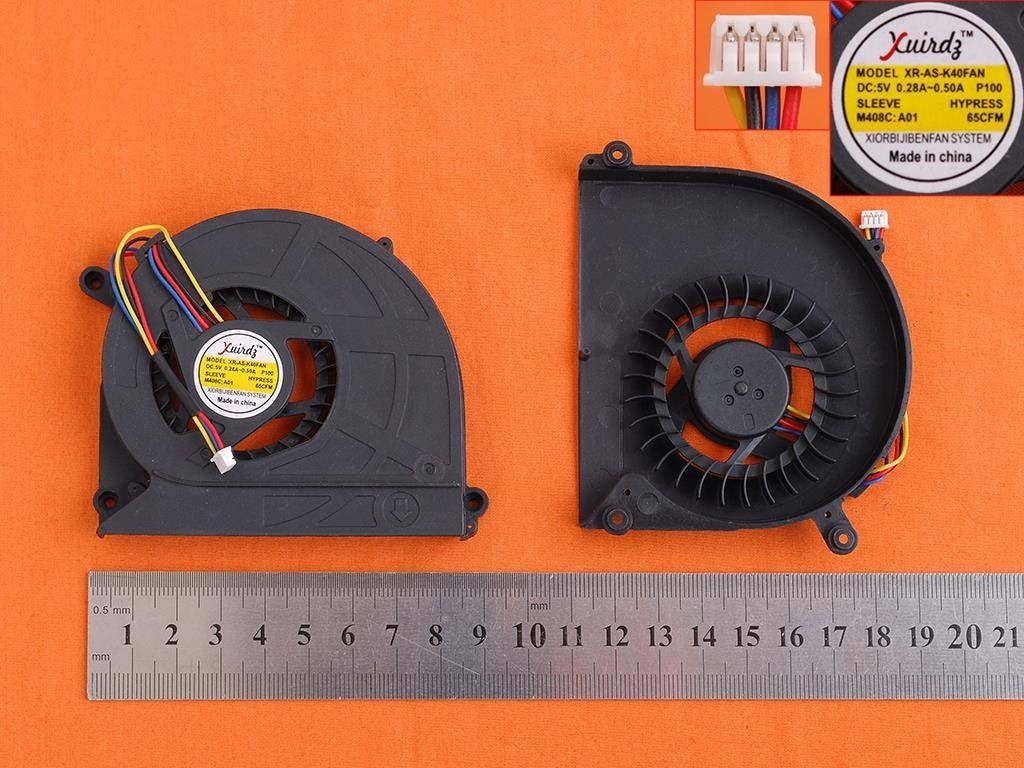 Ventilador Cpu Para Portátil Asus K40 K40Ab K40Af K40In K50I K50Ij K501-Rbbgr05 Kdb0705Hb