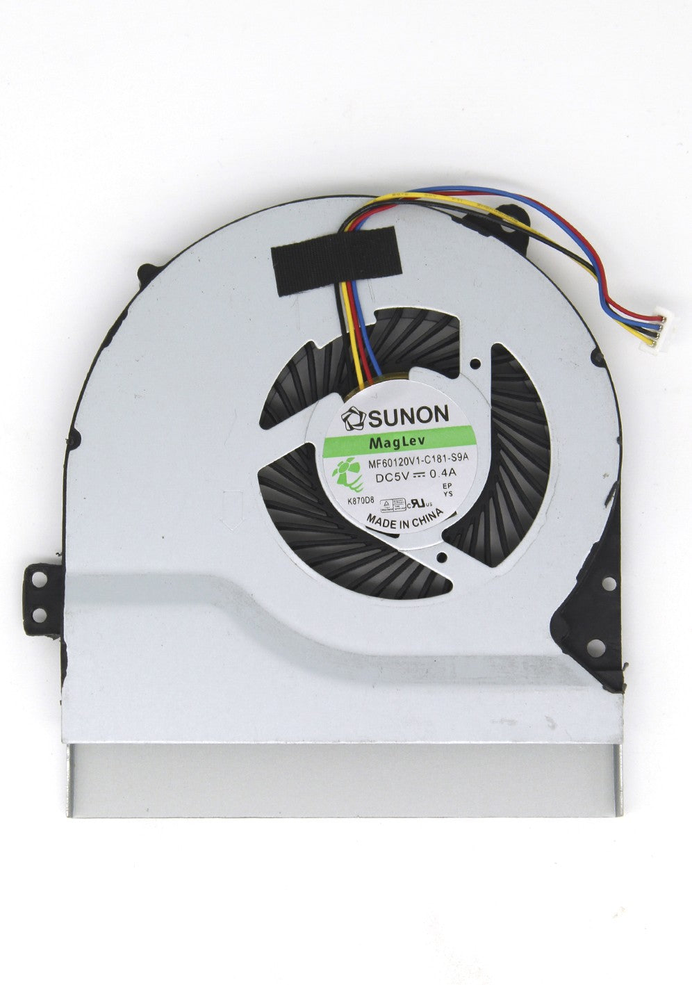 Ventilador Cpu Para Portátil Asus K56Ca(Para Single Heatsink Copper Cooling Pipe,Version 1)