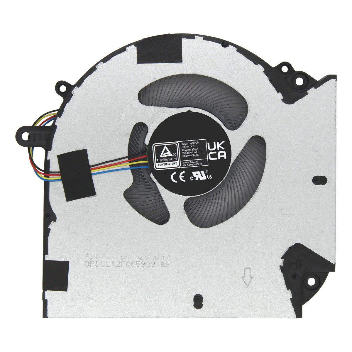 Ventilador Cpu Para Portátil Asus Vivobook 16X K3605Z G97N12Ms1Mz-57T11 Dq5Dc99E002 Dfscl42P065939