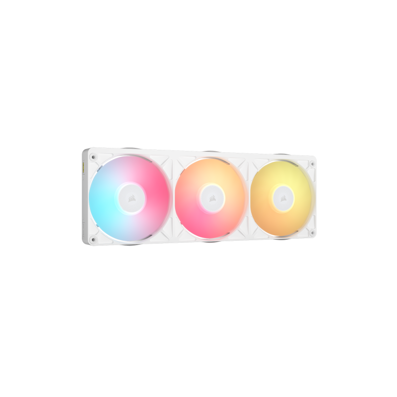 Ventilador Caja Corsair Rx Ii Rgb Series Icue Link Rx360 Ii Unified Frame Rgb White With Icue Link System Hub 360mm Rgb Fan Triple Fan Co-9051060-Ww