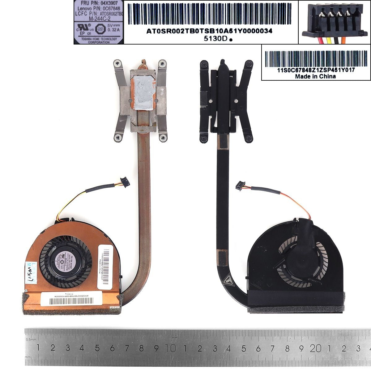 Ventilador Con Disipador Para Portátil Lenovo Thinkpad T440 T440I