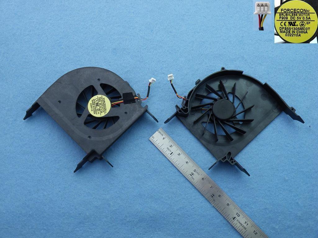 Ventilador Cpu Para Portátil Hp Pavilion Dv7 Dfs551305Mc0T