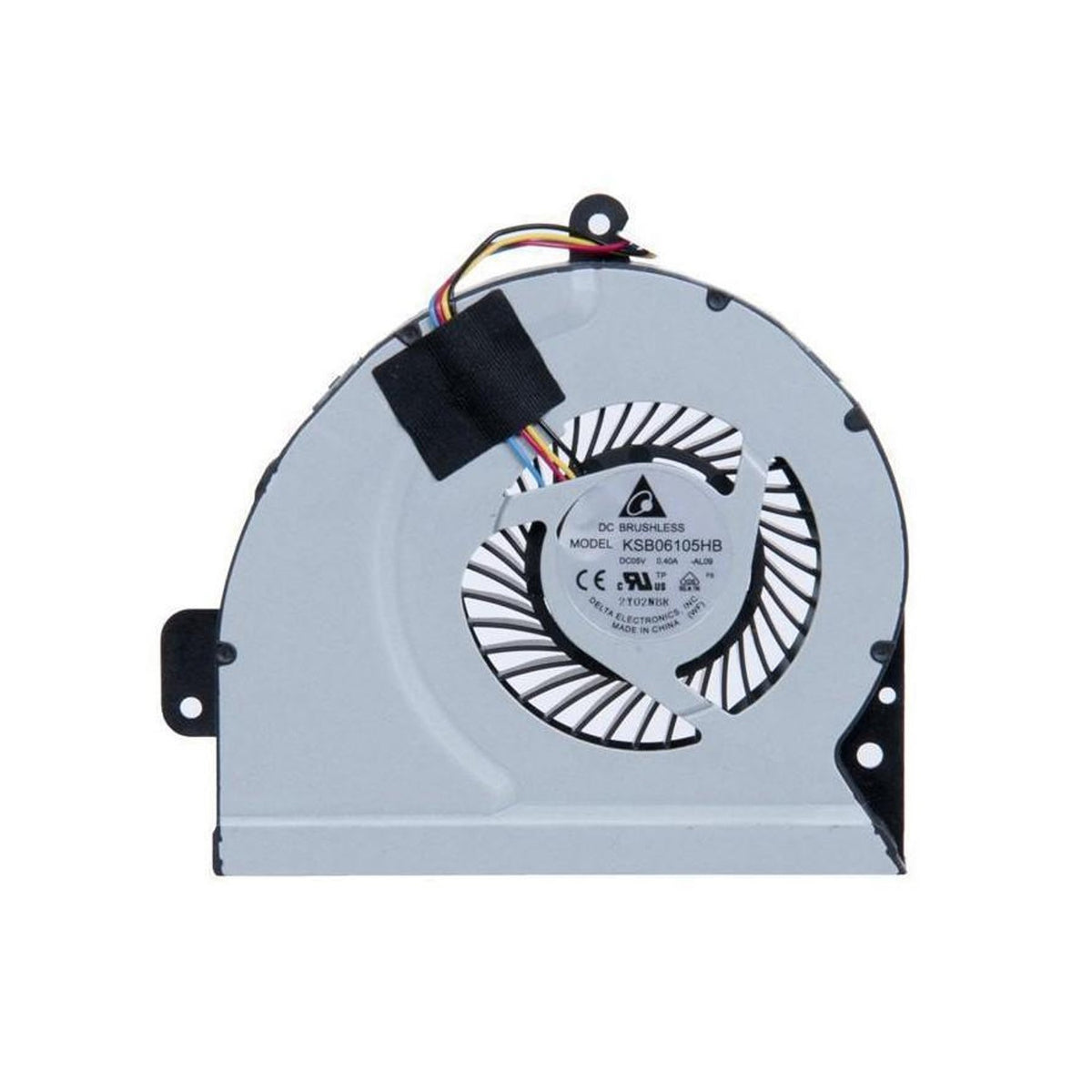 Ventilador Cpu Para Portátil Asus A43 A53S K43 Ksb06105Hb Al09 13Gn3E1Am010-1 Intel