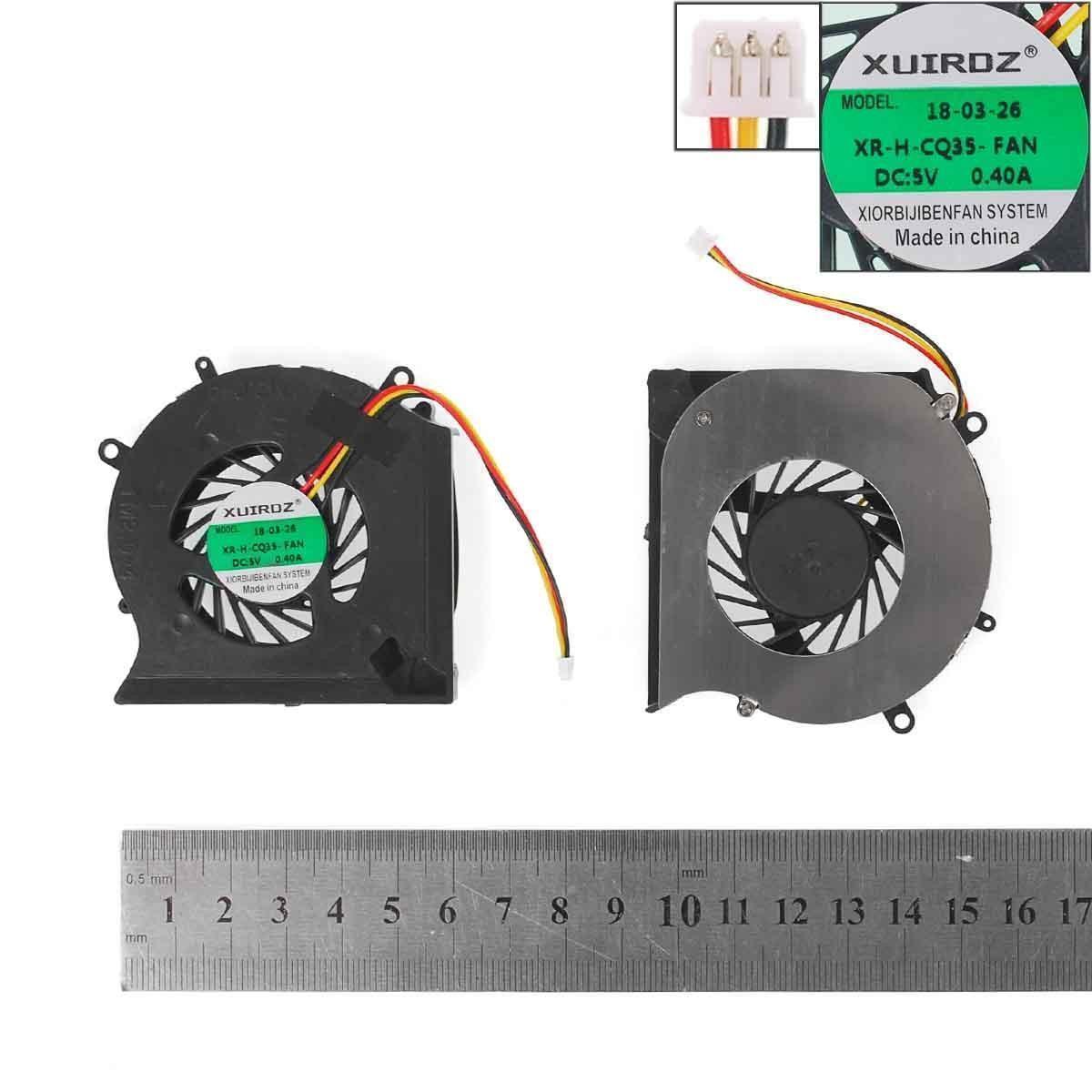 Ventilador Cpu Para Portátil Hp Compaq Presario Cq35 Ab6205Hx-Ge3