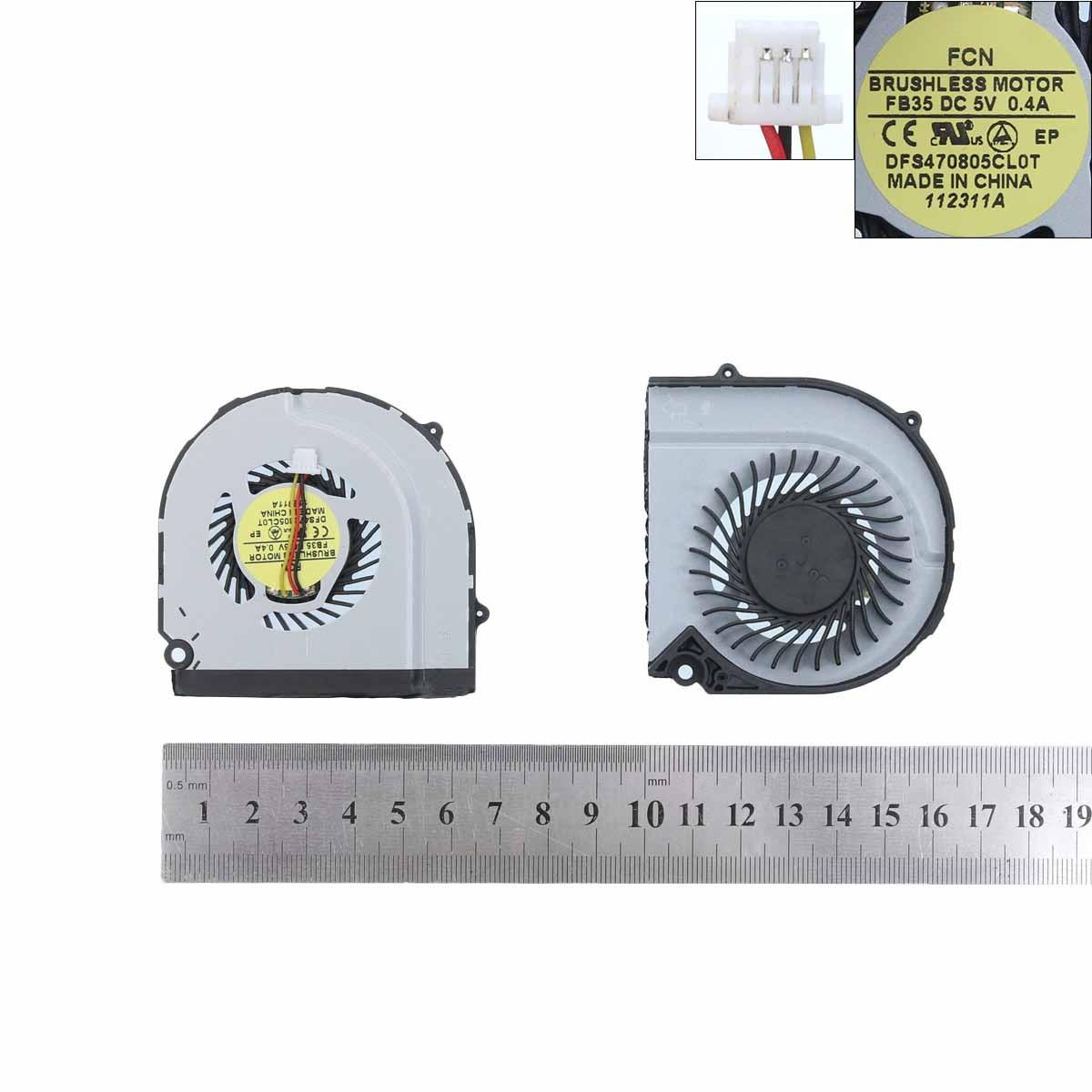 Ventilador Cpu Para Portátil Hp Pavilion Dm4-3000 Series Ksb05105Ha