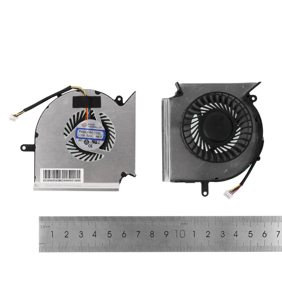 Ventilador Cpu Para Portátil Msi Ge63Vr Ms-16P1 Ge73Vr Ms-17C1