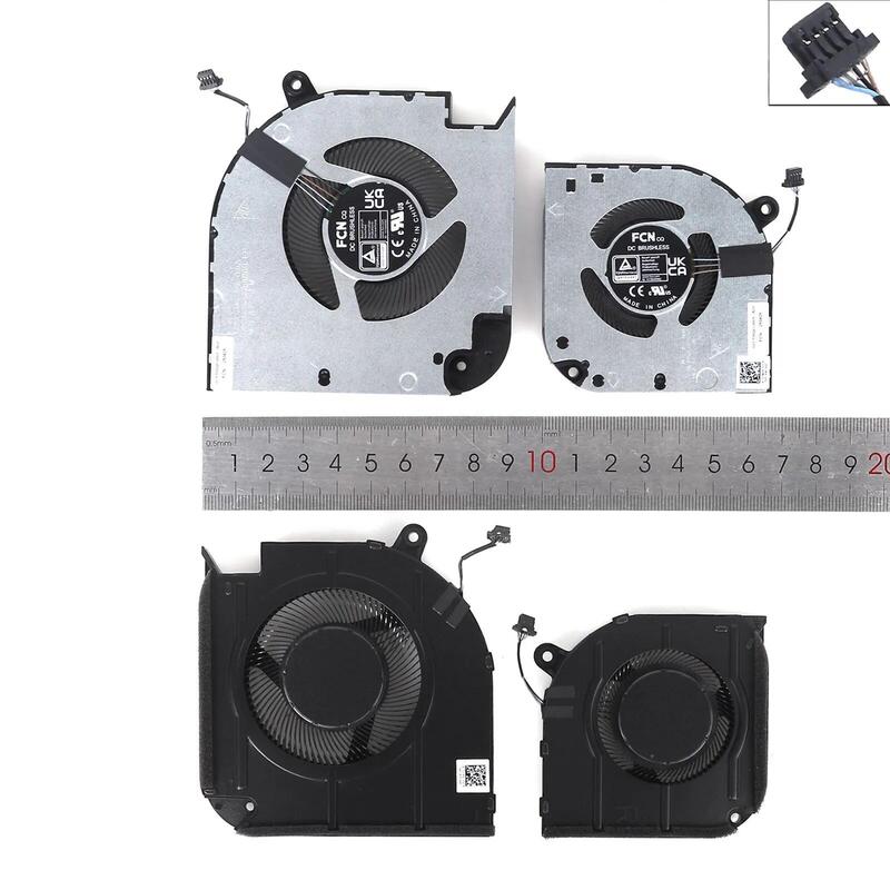 Ventilador Cpu+Gpu Para Portátil Dell 7620 16 7620  0v7p3c