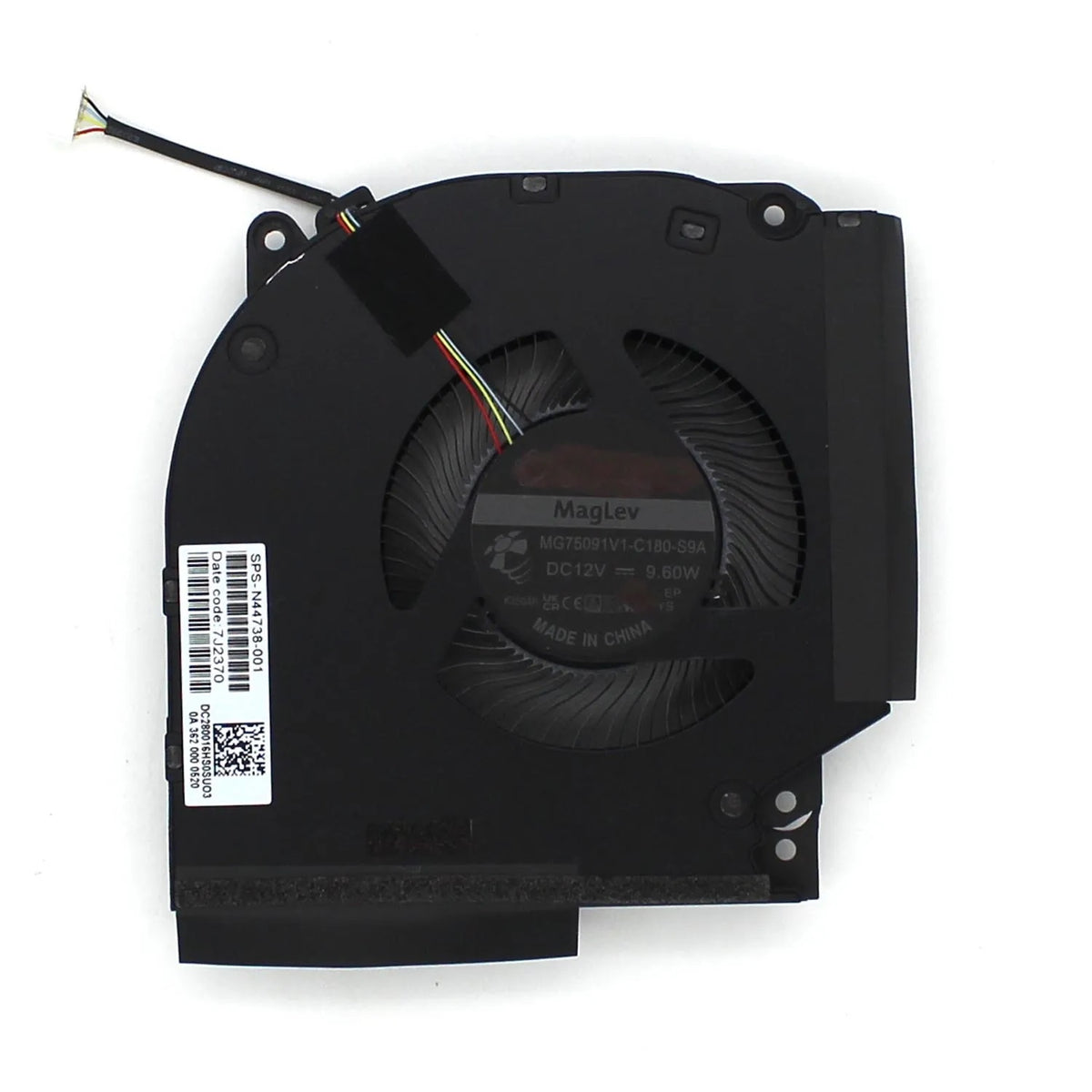 Ventilador Gpu Para Portátil Hp Victus 9 16-R N44738-001 12V