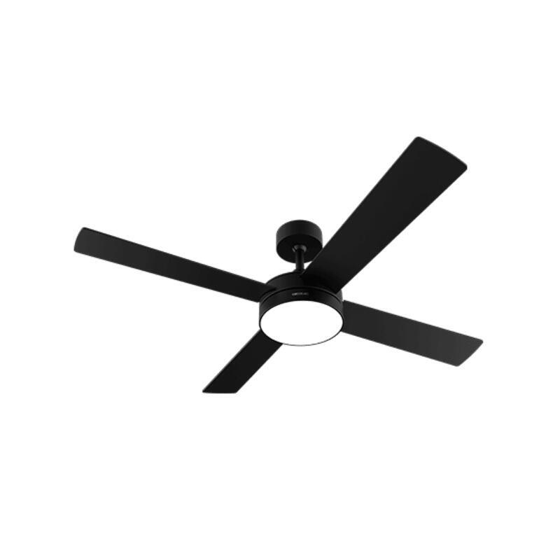 Ventilador De Techo Cecotec Energysilence Aero 5200 Black Line 60w 4 Aspas 132cm 3 Velocidades