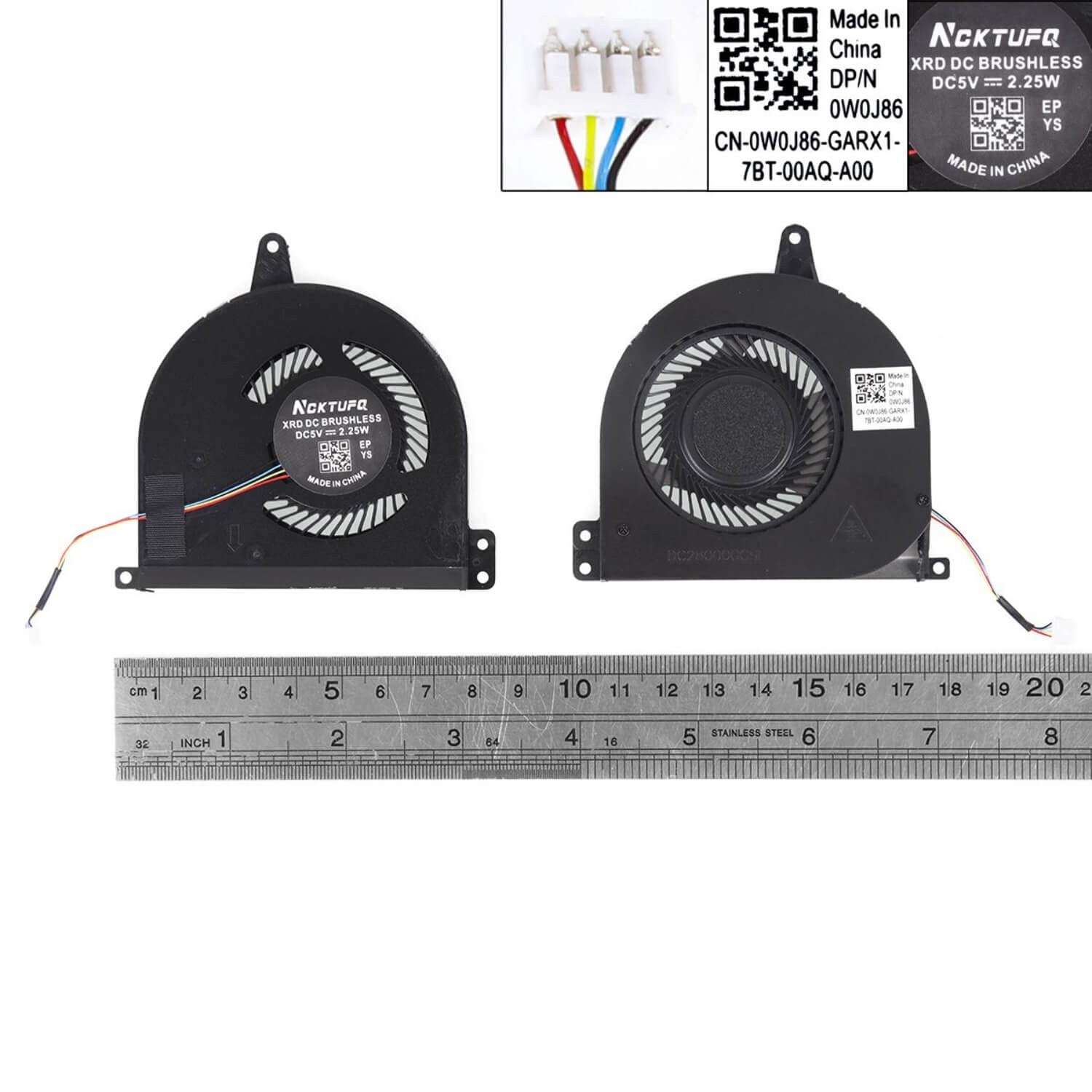 Ventilador Cpu Para Portátil Dell Latitude E5470 Xgyjw 0Wkt5Y