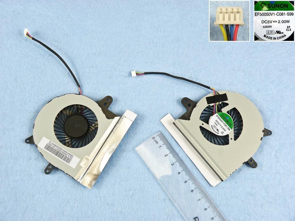 Ventilador Fan Cpu Para Portátil Asus X501U